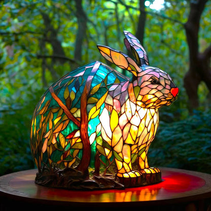 Stylish Animal Figurine Desk Lamp