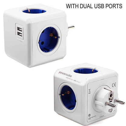 Compact Portable Power Cube Outlet