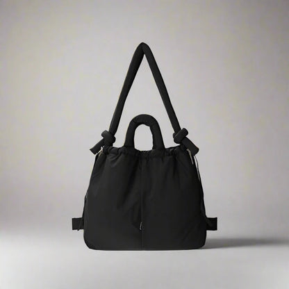 Comfy Puffer Tote Handbag with Adjustable Strap