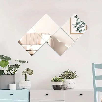 Stylish 3D Mirror Wall Decals