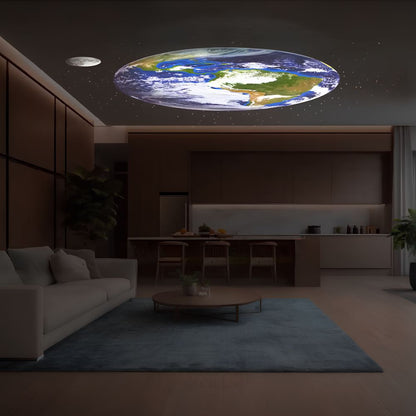 Cosmic Night Light Star Projector Lamp
