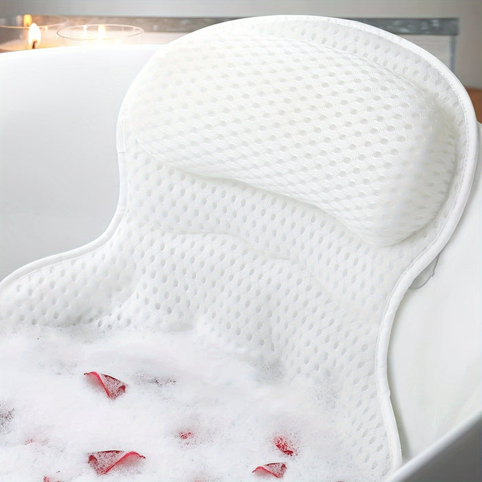 Comfortable Bath Pillow Mesh Spa Support Cushion - Halri