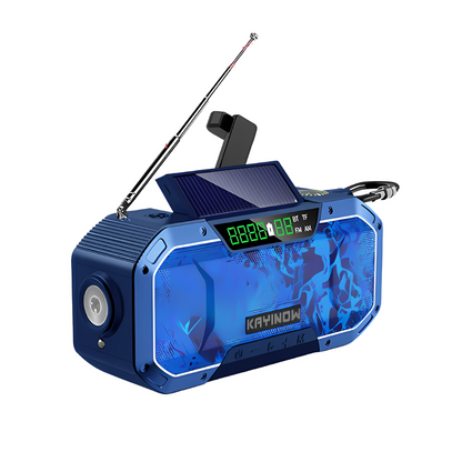 Compact Solar Powered Emergency Radio