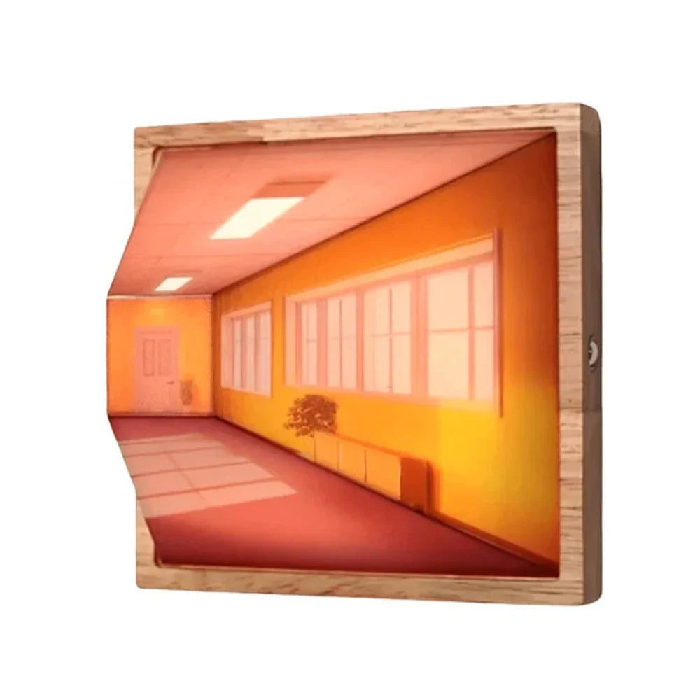 Colorful 3D LED Lamp