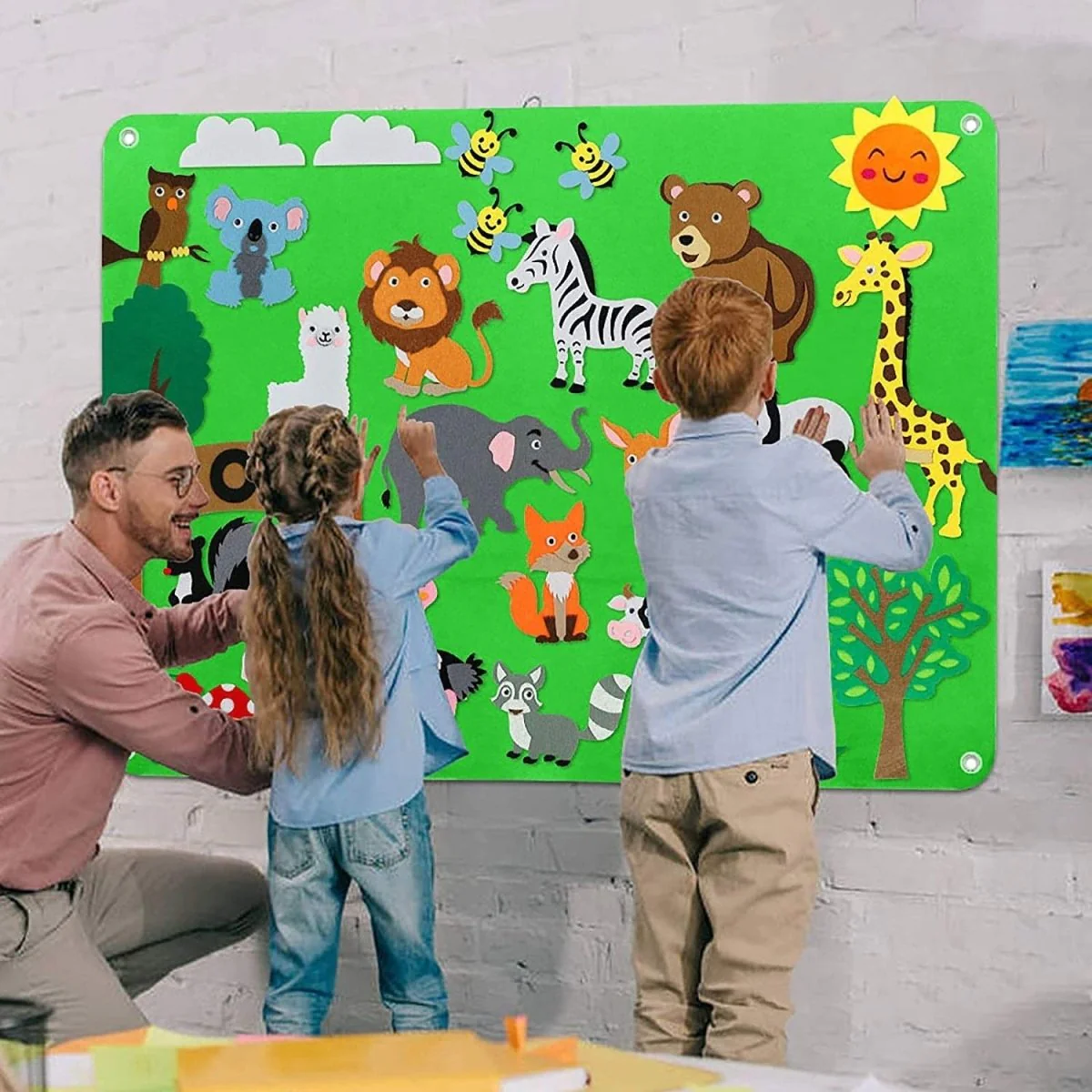 Educational Felt Play Mats - Halri