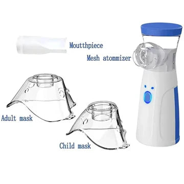 Compact Rechargeable Nebulizer for Kids and Adults