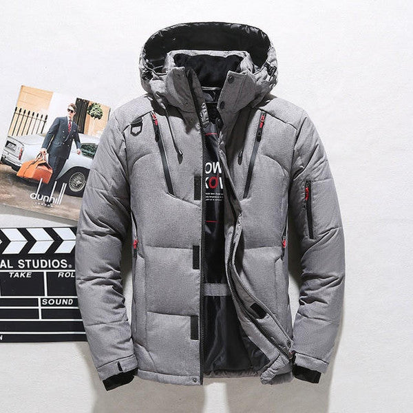 Warm Down Filled Winter Coat