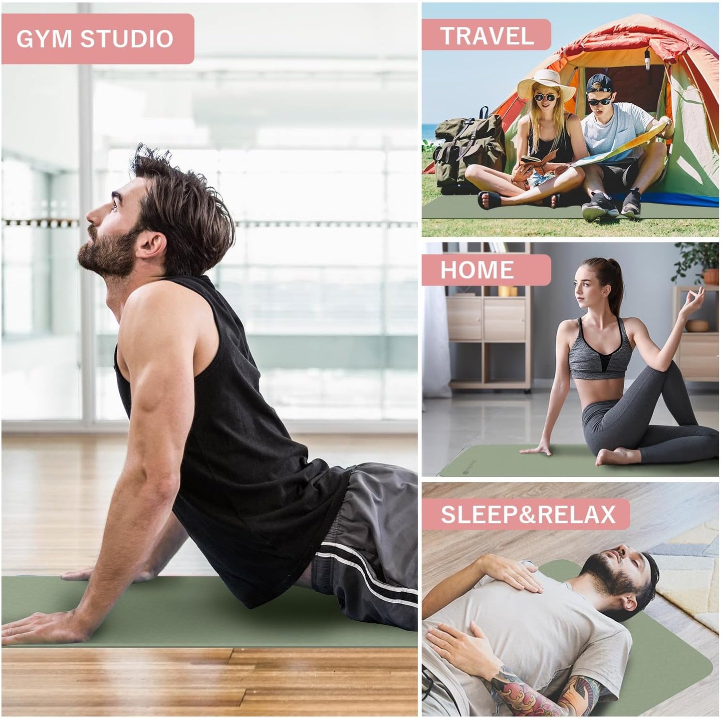 Portable Exercise Yoga Mat