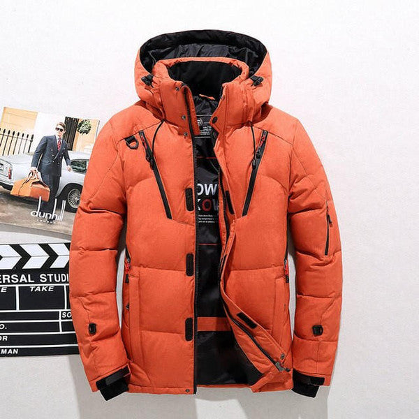 Warm Down Filled Winter Coat