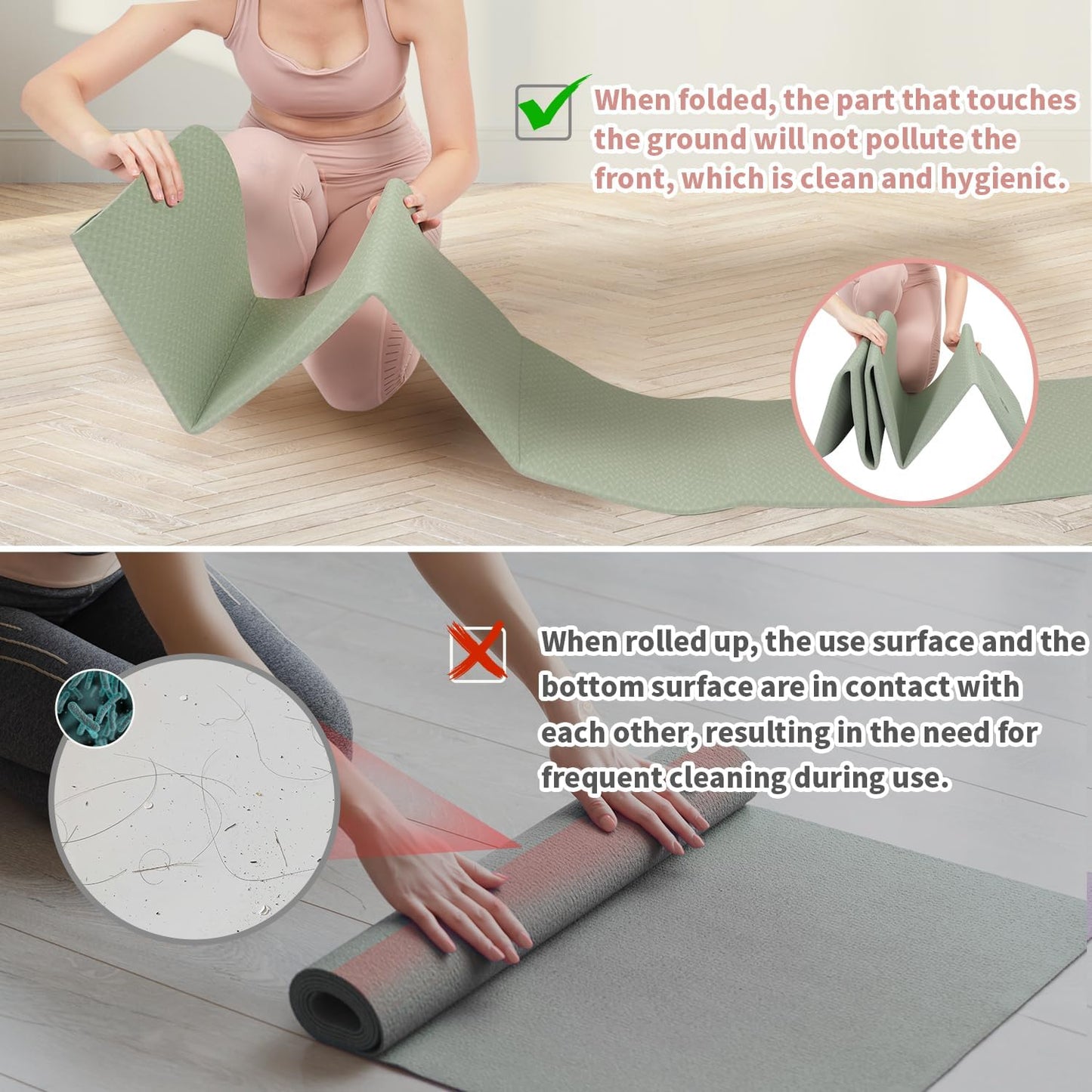 Portable Exercise Yoga Mat