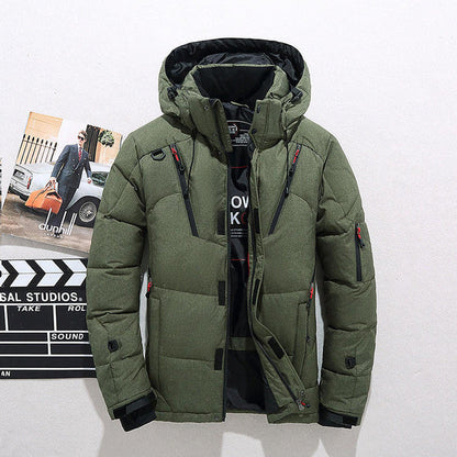 Warm Down Filled Winter Coat