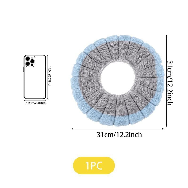 Soft Cushioned Bathroom Toilet Seat Cover - Halri