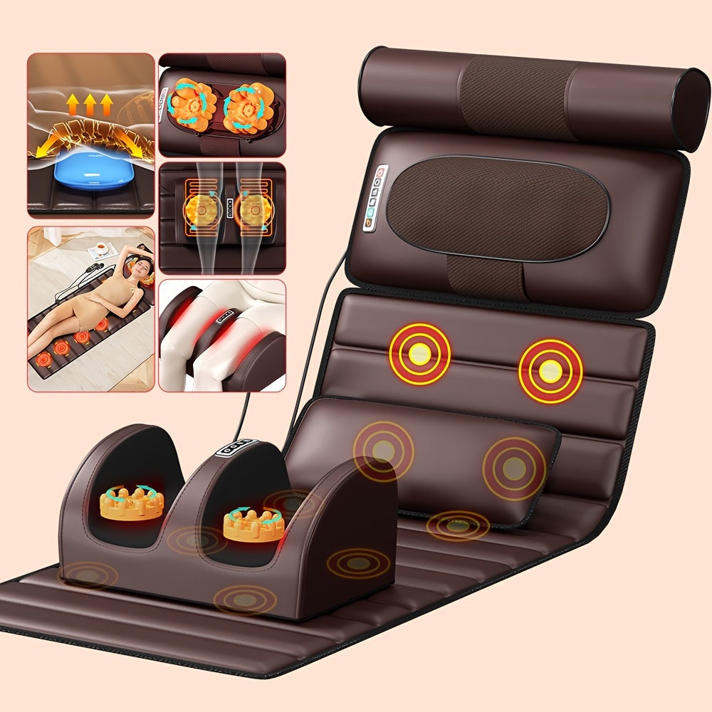 Relaxing Massage Mat with Heat and Vibration Therapy