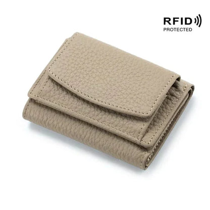 Secure Leather Wallet | Thin RFID Blocking Card Case