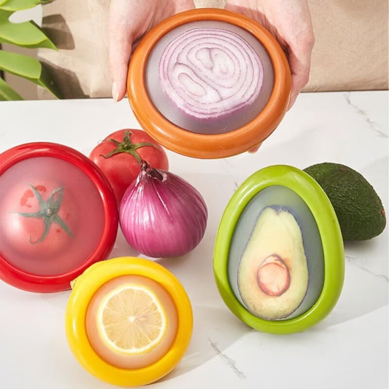Fresh Food Storage Caps - Halri