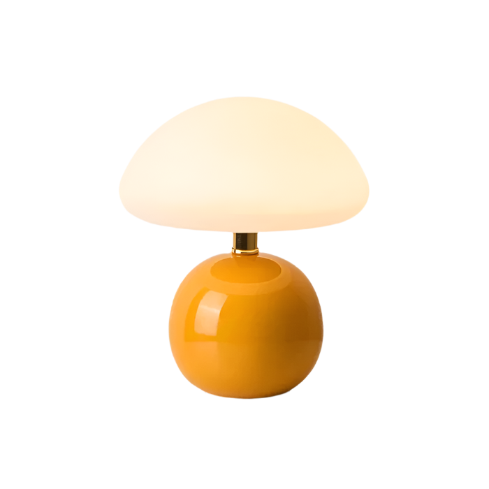 Rustic Mushroom Table Lamp - Halri