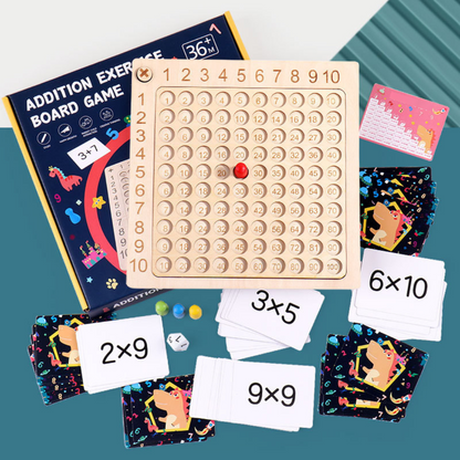 Fun Kids Math Learning Board
