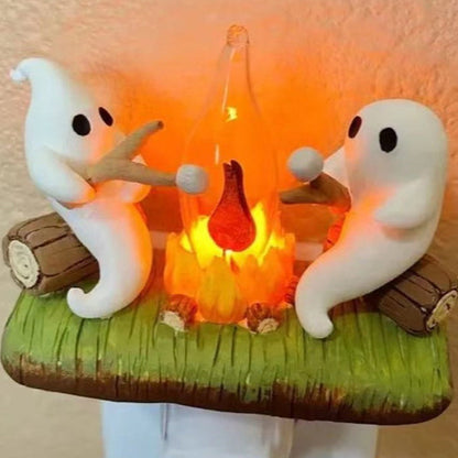 Cozy Flame Table Lamp