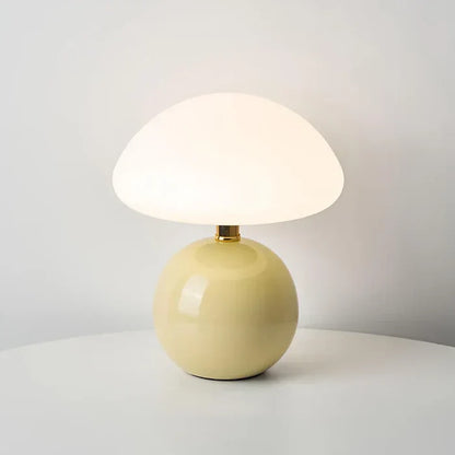 Rustic Mushroom Table Lamp