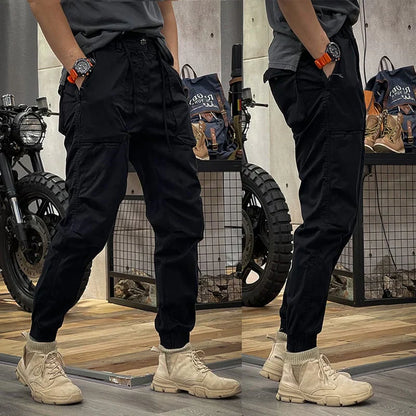 Men's Comfortable Work Cargo Pants with Storage Pockets