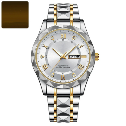Premium Men's Water Resistant Luminous Wristwatch