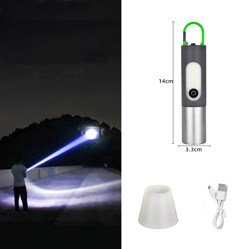 Bright Waterproof Outdoor Flashlight