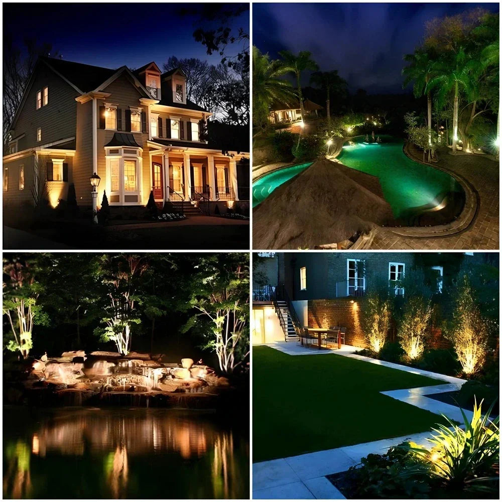 Colorful Outdoor Solar Powered LED Garden Light