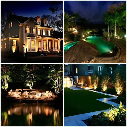 Colorful Outdoor Solar Powered LED Garden Light