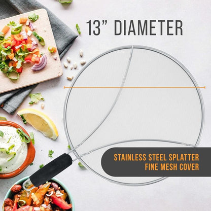 Premium Metal Cookware Splatter Guard - Halri