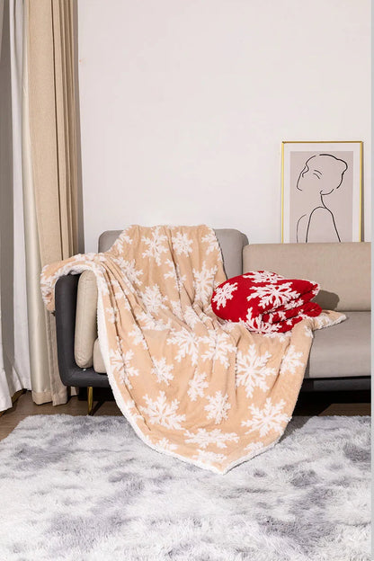 Cozy Winter Plush Blanket for Home Decor - Halri