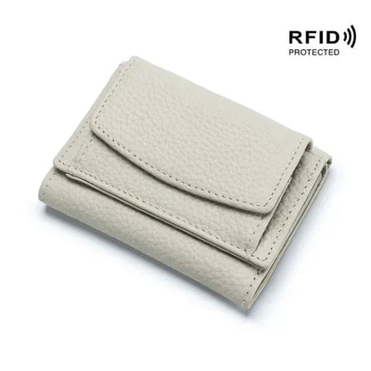 Secure Leather Wallet | Thin RFID Blocking Card Case