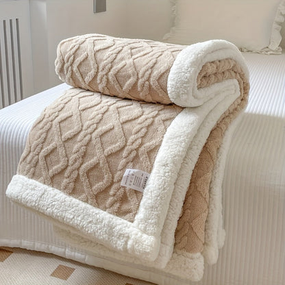 Cozy Plush Throw Blanket for Home Decor
