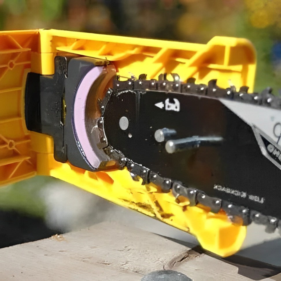 Compact Chainsaw Blade Sharpener Tool