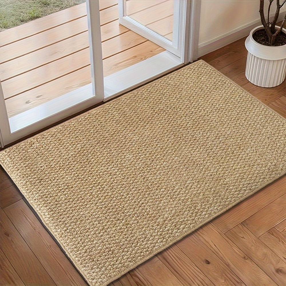 Sturdy Natural Fiber Door Mat – Waterproof Floor Mat for Home - Halri