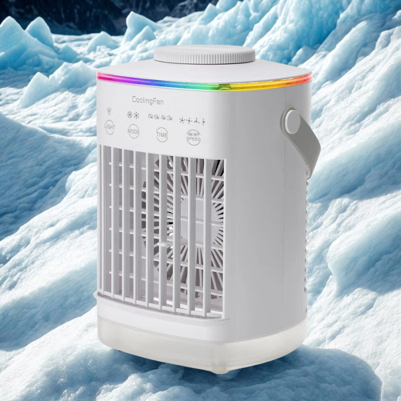 Compact Personal Air Cooler & Purifier with Light - Halri