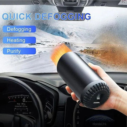 Compact Car Heater with 360° Rotation