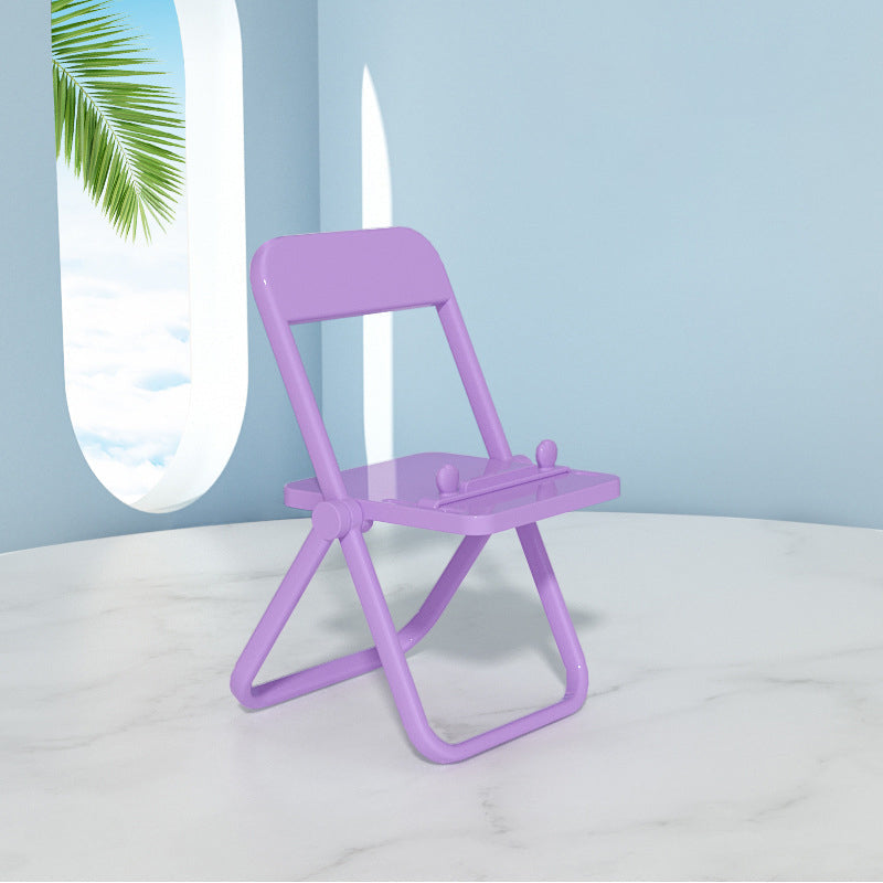Portable Compact Phone Stand Chair