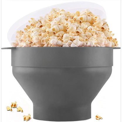 Compact Easy Microwave Popcorn Maker
