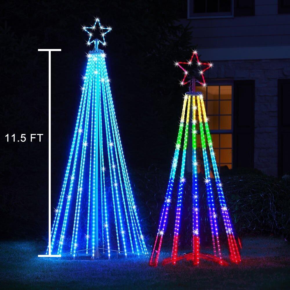Colorful Animated Christmas Tree - Halri