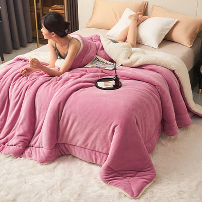 Plush Reversible Shaggy Area Rug