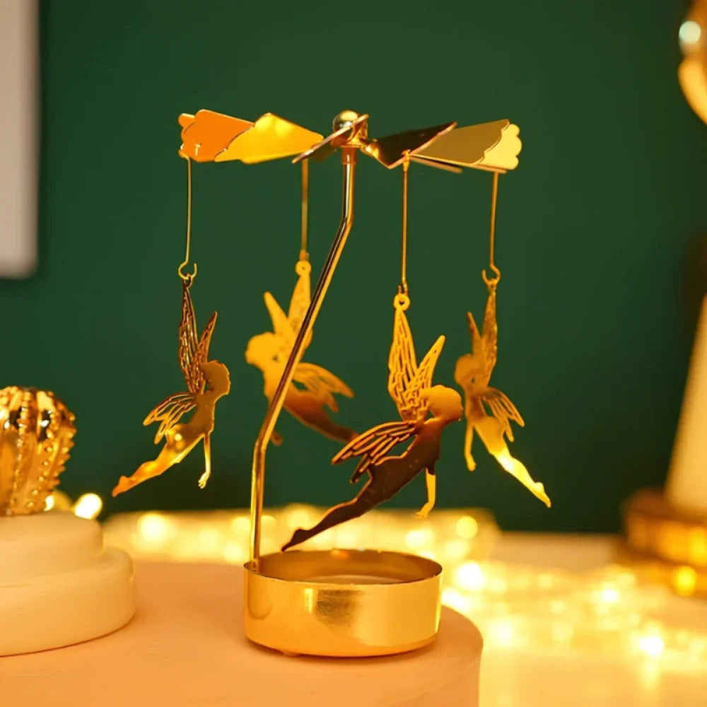 Rotating Candle Holder Display