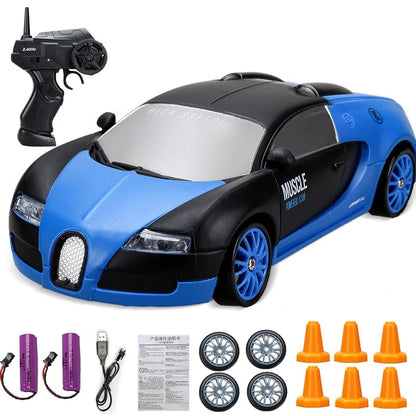 Fast RC Drift Car - Turbo Remote Control Racing Toy