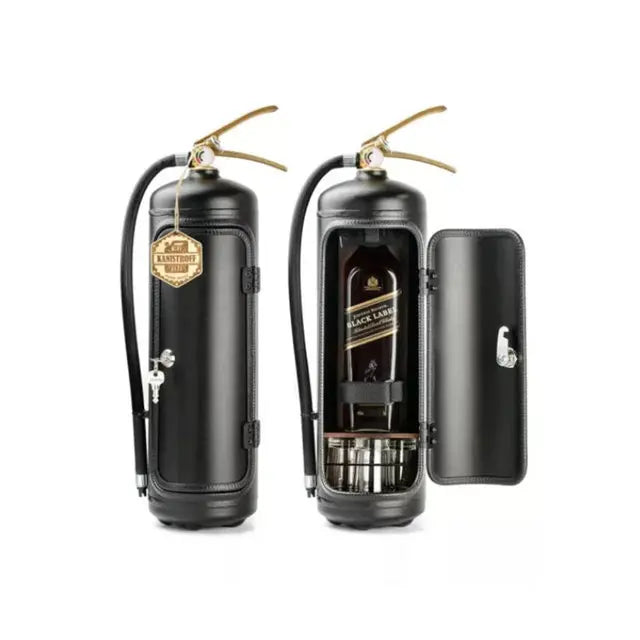 Secret Wine Bottle Fire Extinguisher