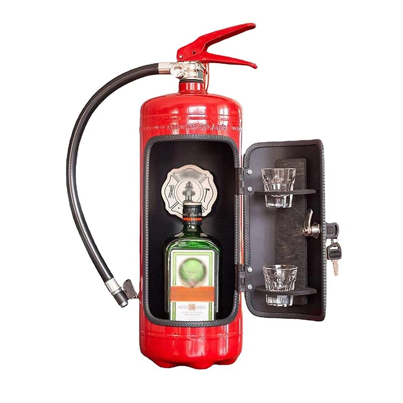 Secret Wine Bottle Fire Extinguisher - Halri