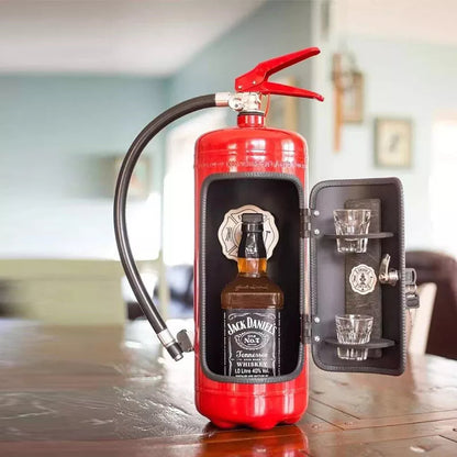 Secret Wine Bottle Fire Extinguisher
