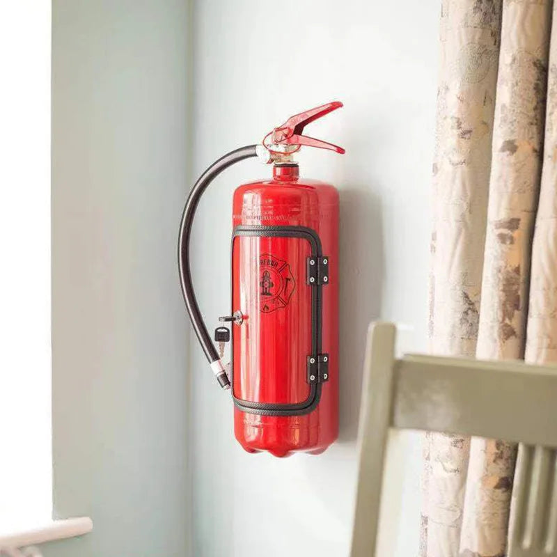 Secret Wine Bottle Fire Extinguisher
