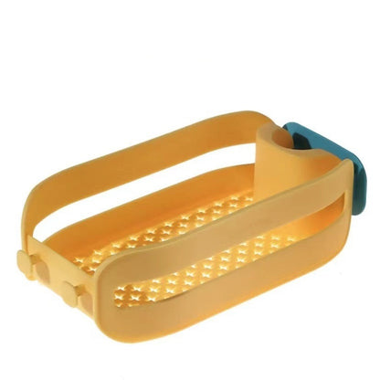 Space Saving Sink Caddy Sponge Holder Organizer