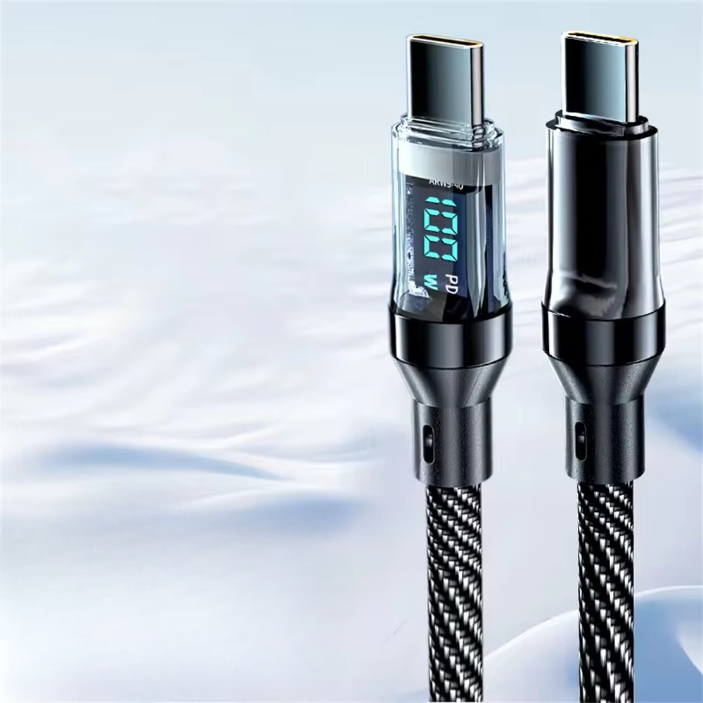 Fast 120W Type-C Charging Cable with LED Indicator