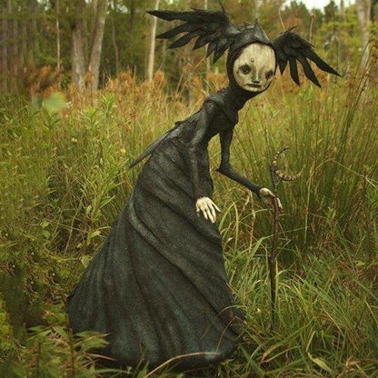 Spooky Witch Figurines Halloween Decorations - Halri
