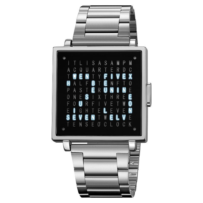 Stylish Slim Metal Unisex Watch